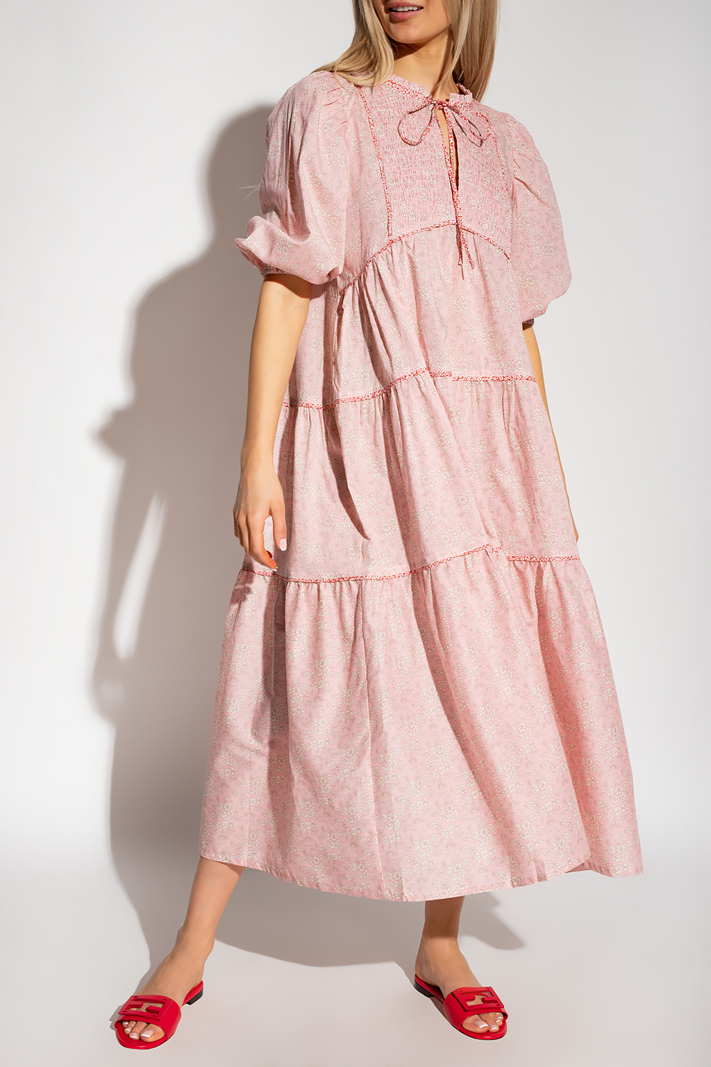 Pink July floral dress Birgitte Herskind IetpShops MP under